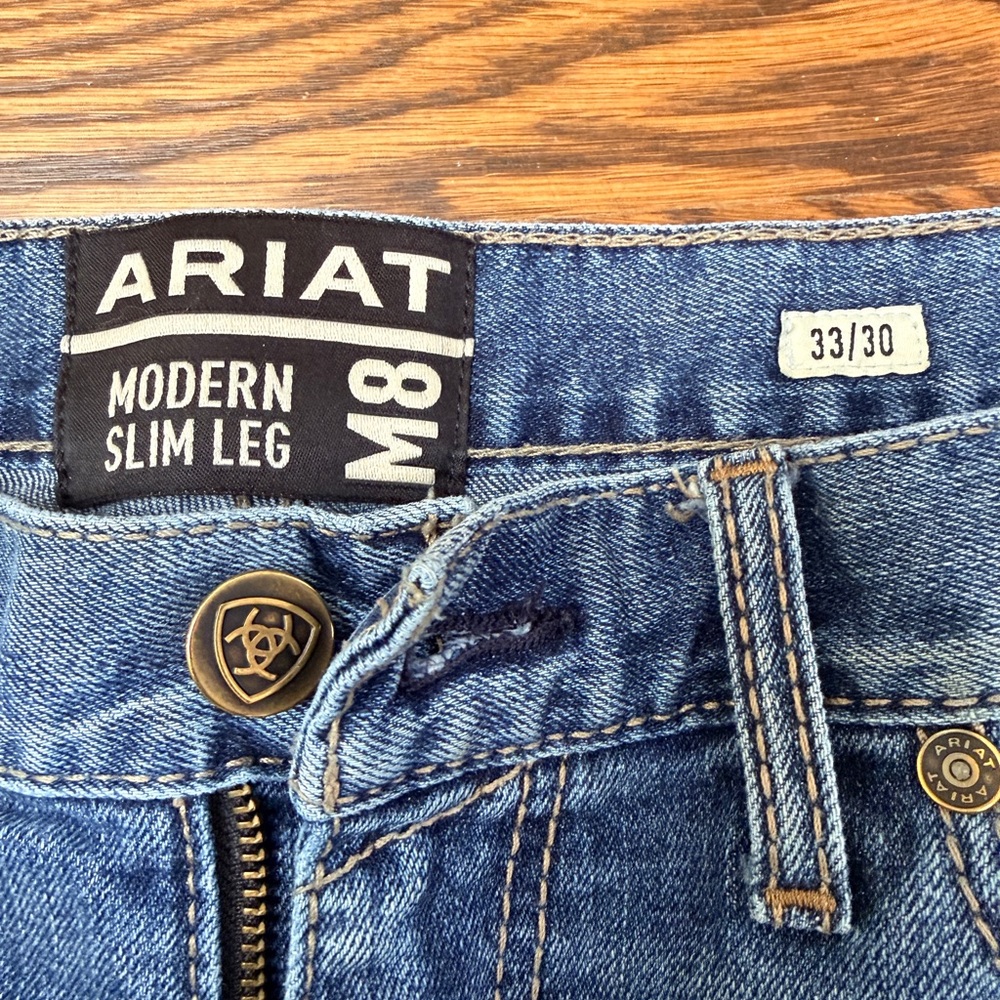 Ariat M8 Blue Denim Slim Leg Jeans